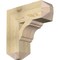 Ekena Millwork Olympic Craftsman Rough Sawn Bracket, Douglas Fir, 6"W x 18"D x 18"H BKT06X18X18OLY04RDF - alternate 1
